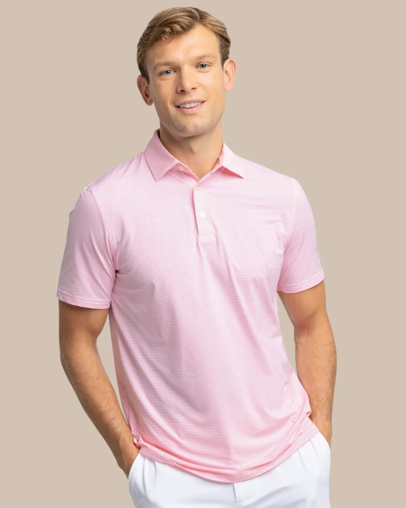 Brrr°-Eeze Meadowbrook Stripe Polo<Southern Tide Online