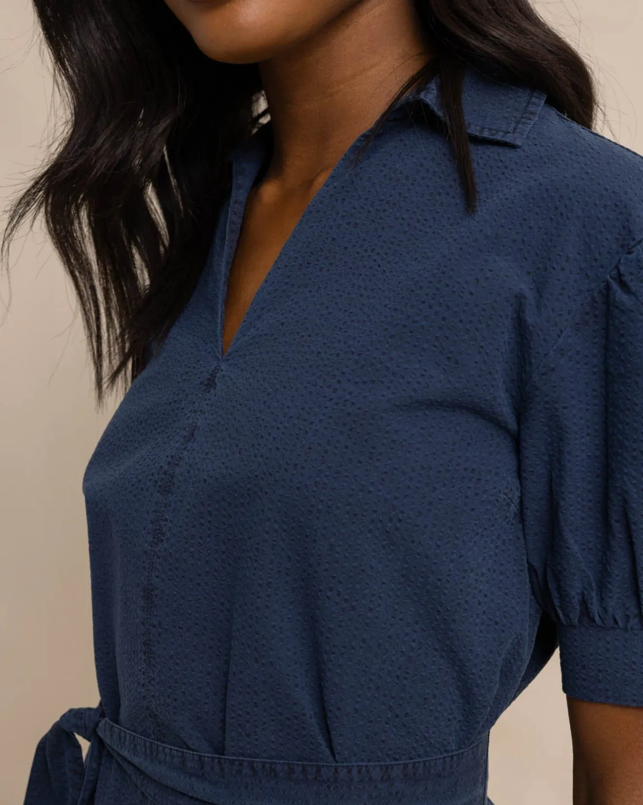 Calan Washed Seersucker Dress<Southern Tide New