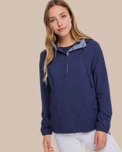 Calie Pop Placket Popover<Southern Tide Cheap