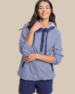 Calie Skip Stripe Popover<Southern Tide Best