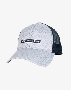 Change Your Altitude Print Performance Trucker<Southern Tide Cheap