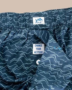 Change Your Altitude Printed Boxer<Southern Tide New