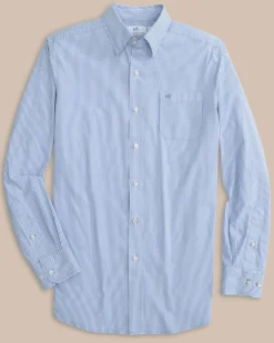 Charleston Granby Stripe Long Sleeve Sport Shirt<Southern Tide Flash Sale