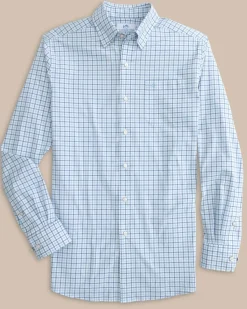 Charleston Larkin Check Long Sleeve Sport Shirt<Southern Tide Cheap