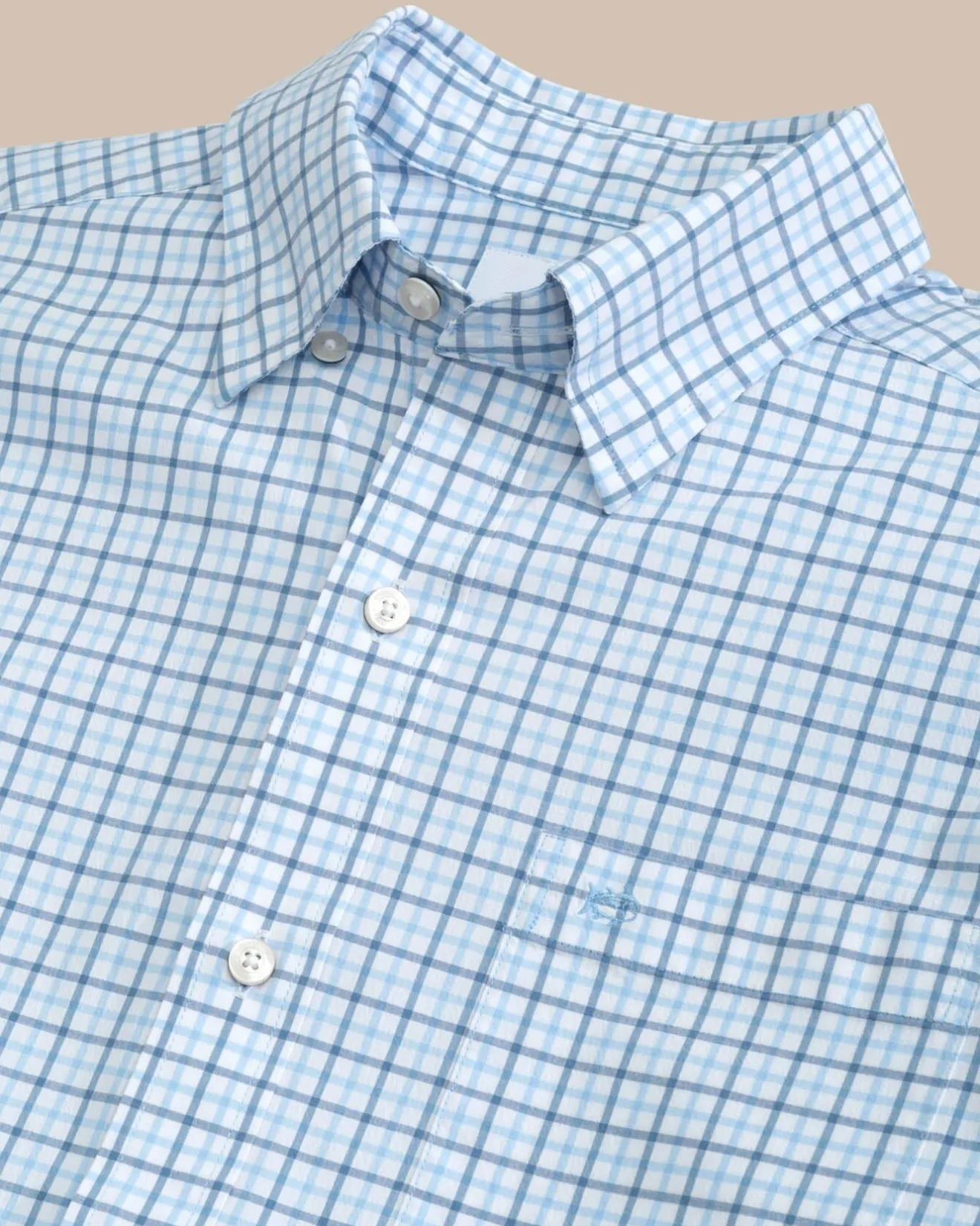 Charleston Larkin Check Long Sleeve Sport Shirt<Southern Tide Cheap