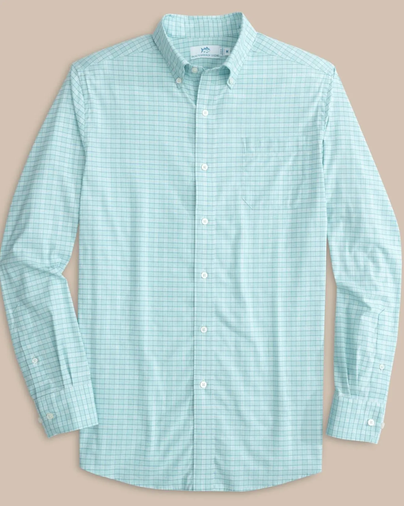 Coastal Passage Trailside Plaid Long Sleeve Sport Shirt<Southern Tide Online