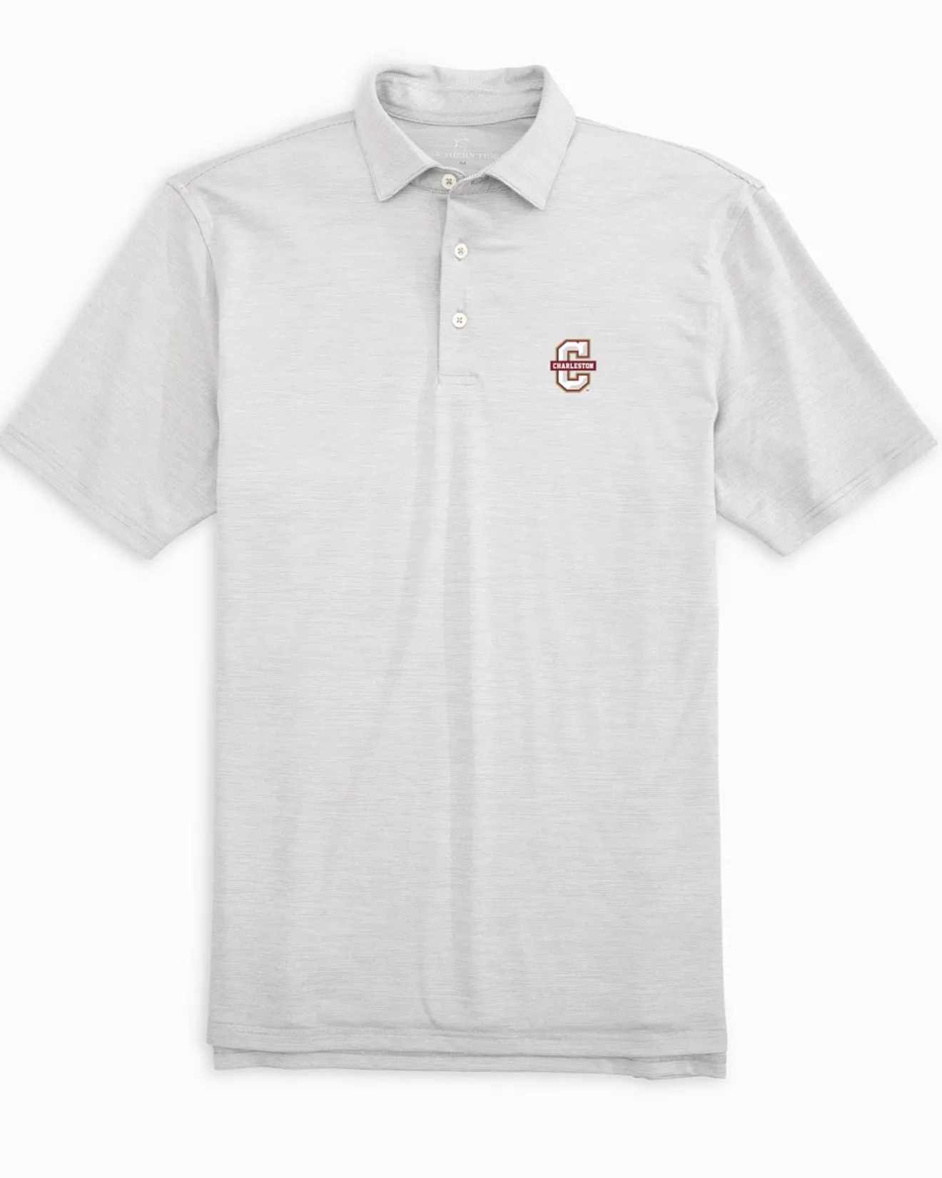 College Of Charleston Driver Spacedye Polo Shirt<Southern Tide New