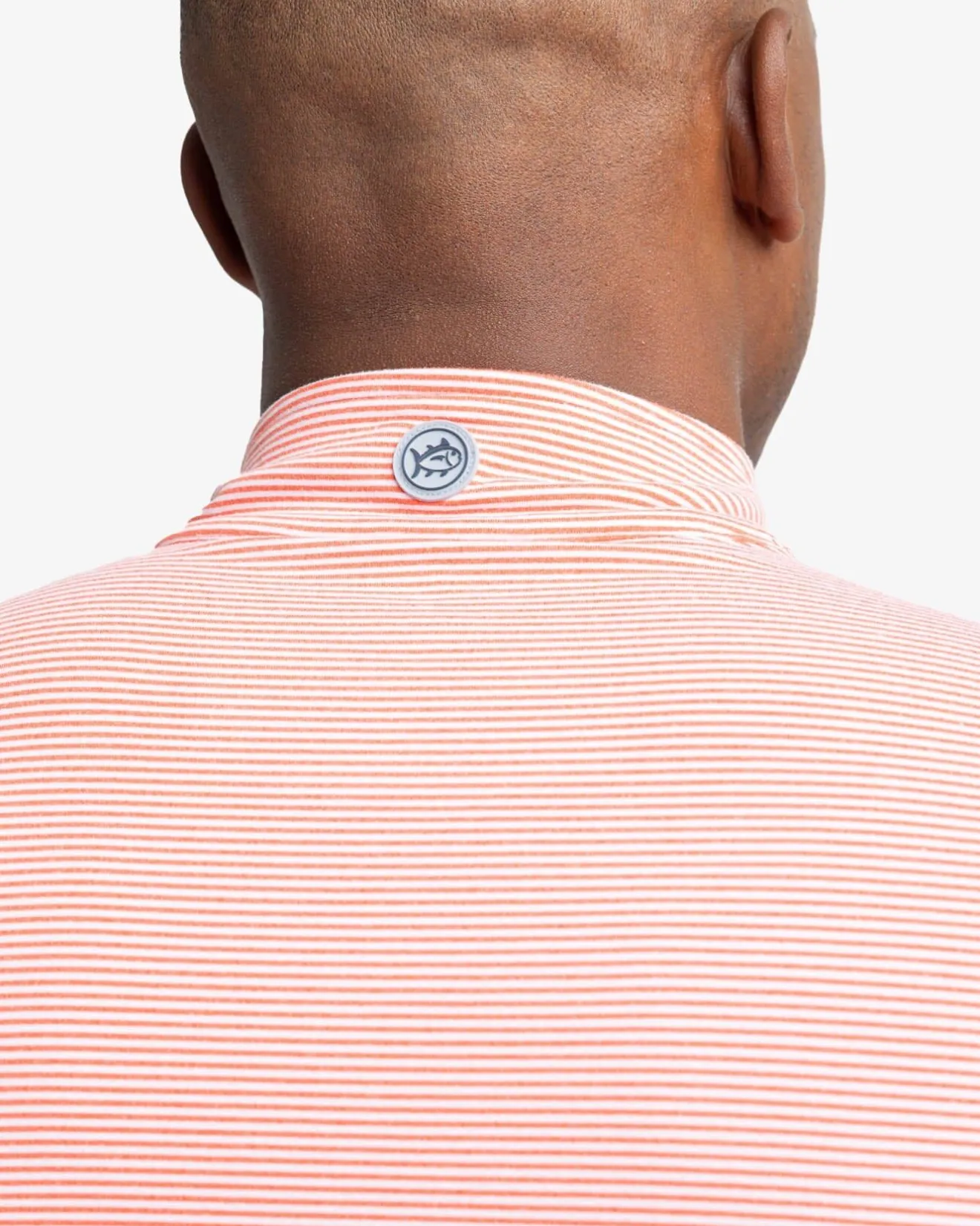 Cruiser Micro-Stripe Heather Quarter Zip<Southern Tide Best Sale