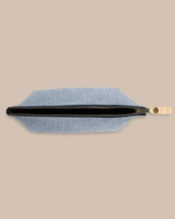 Denim Travel Pouch<Southern Tide Flash Sale