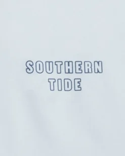 Dotted Sportfish Stack Long Sleeve Performance T-Shirt<Southern Tide Flash Sale