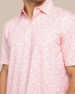 Driver Caps Off Printed Polo<Southern Tide Flash Sale