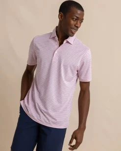 Driver Carova Stripe Polo Shirt<Southern Tide Store