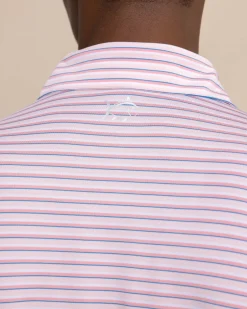 Driver Carova Stripe Polo Shirt<Southern Tide Store