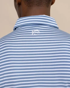 Driver Carova Stripe Polo Shirt<Southern Tide Store