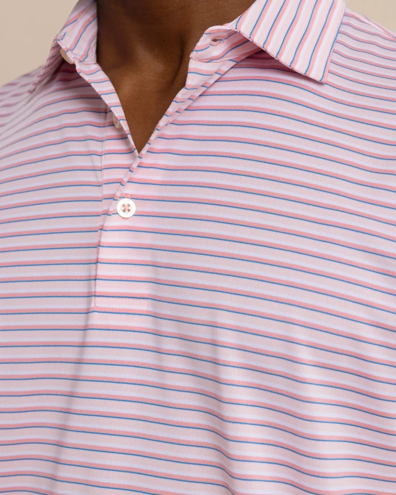 Driver Carova Stripe Polo Shirt<Southern Tide Store