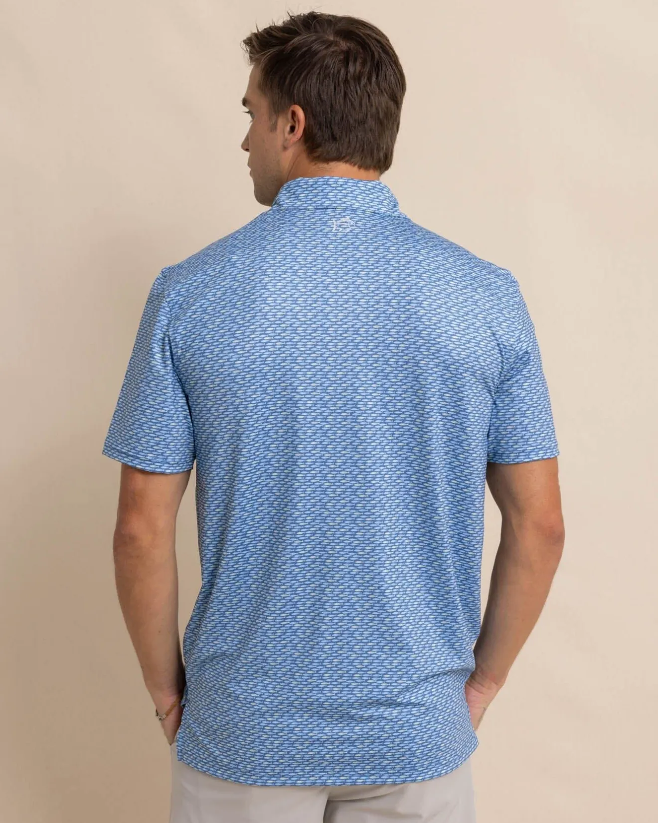 Driver Casual Water Printed Polo<Southern Tide Sale