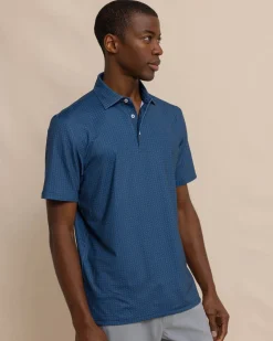 Driver Clubbin It Printed Polo<Southern Tide Shop