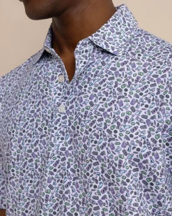 Driver Dazed And Transfused Printed Polo<Southern Tide Cheap