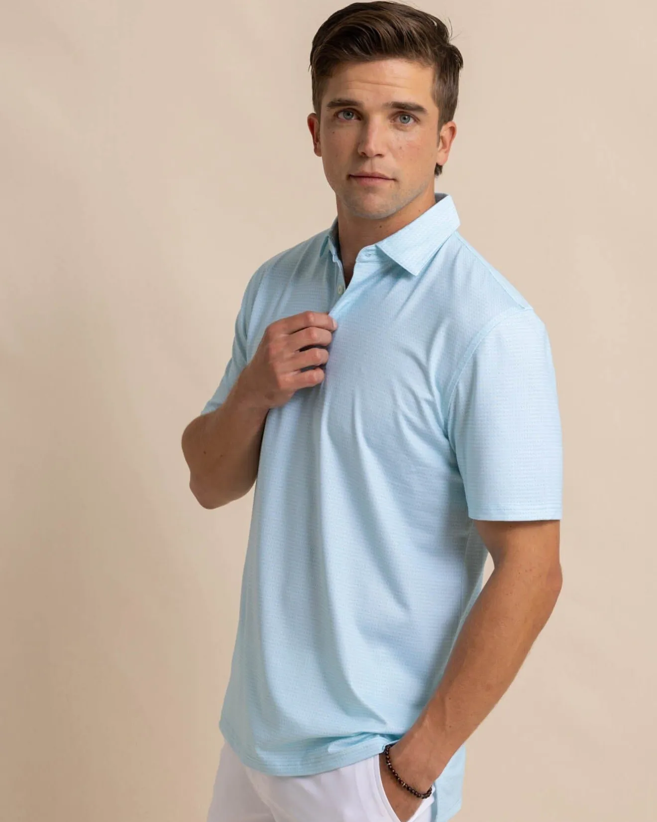 Driver Getting Ziggy With It Printed Polo<Southern Tide Cheap