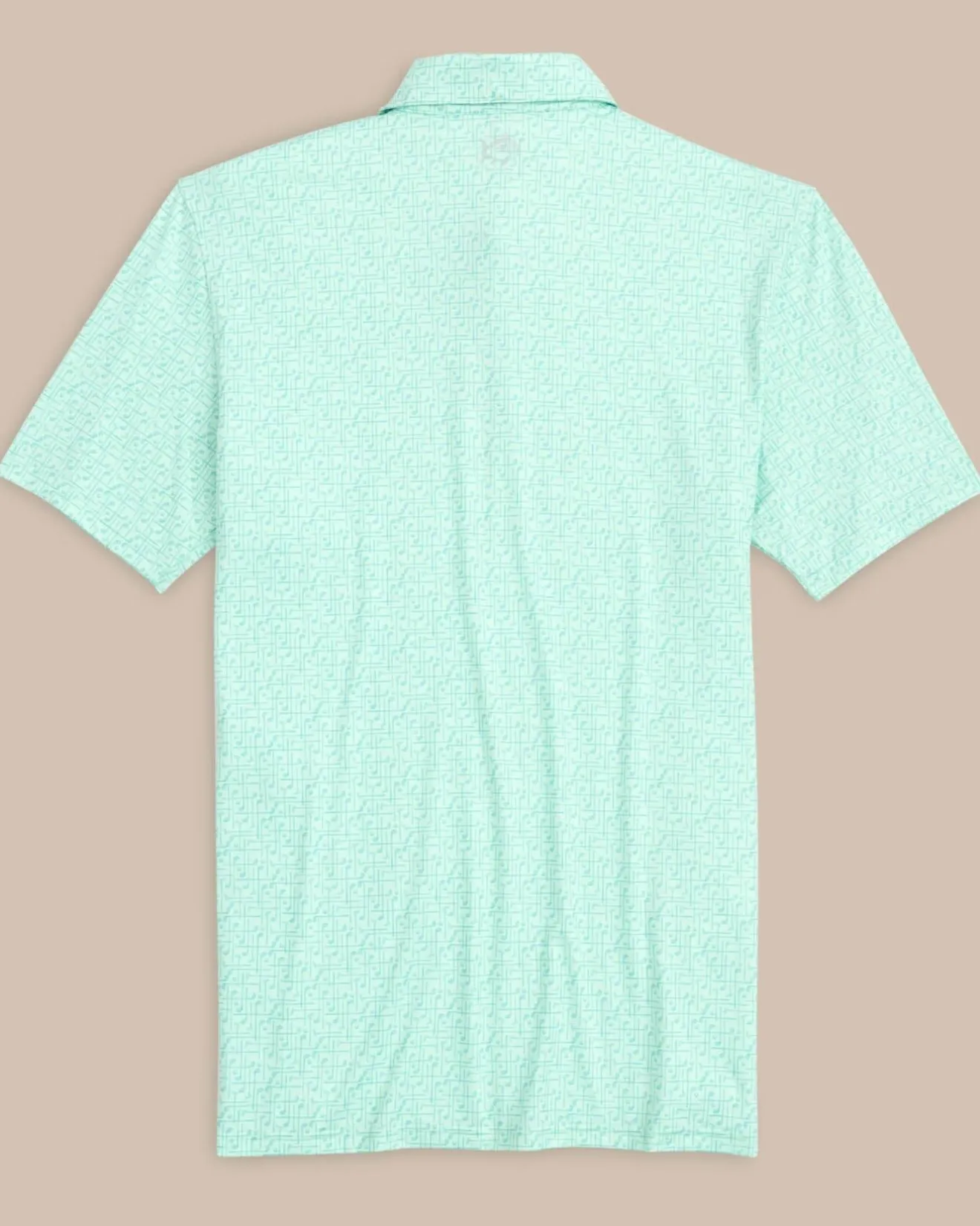Driver Over Clubbing Print Performance Polo Shirt<Southern Tide Discount