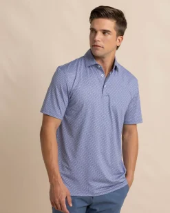 Driver Vacation Views Printed Polo<Southern Tide Outlet
