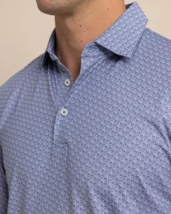 Driver Vacation Views Printed Polo<Southern Tide Outlet