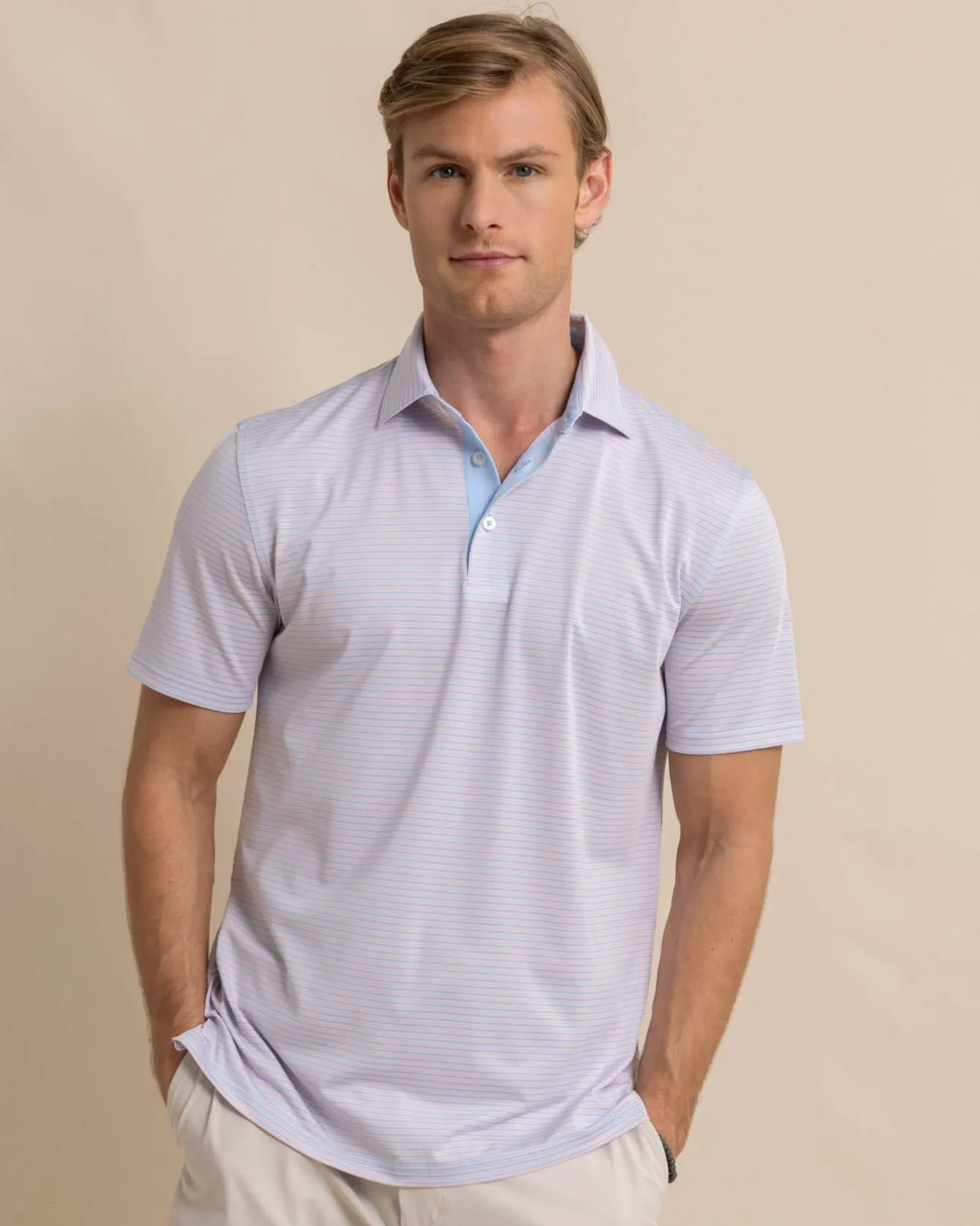 Driver Verdae Stripe Polo<Southern Tide Online