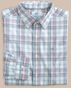 Durwood Plaid Intercoastal Sport Shirt<Southern Tide Best