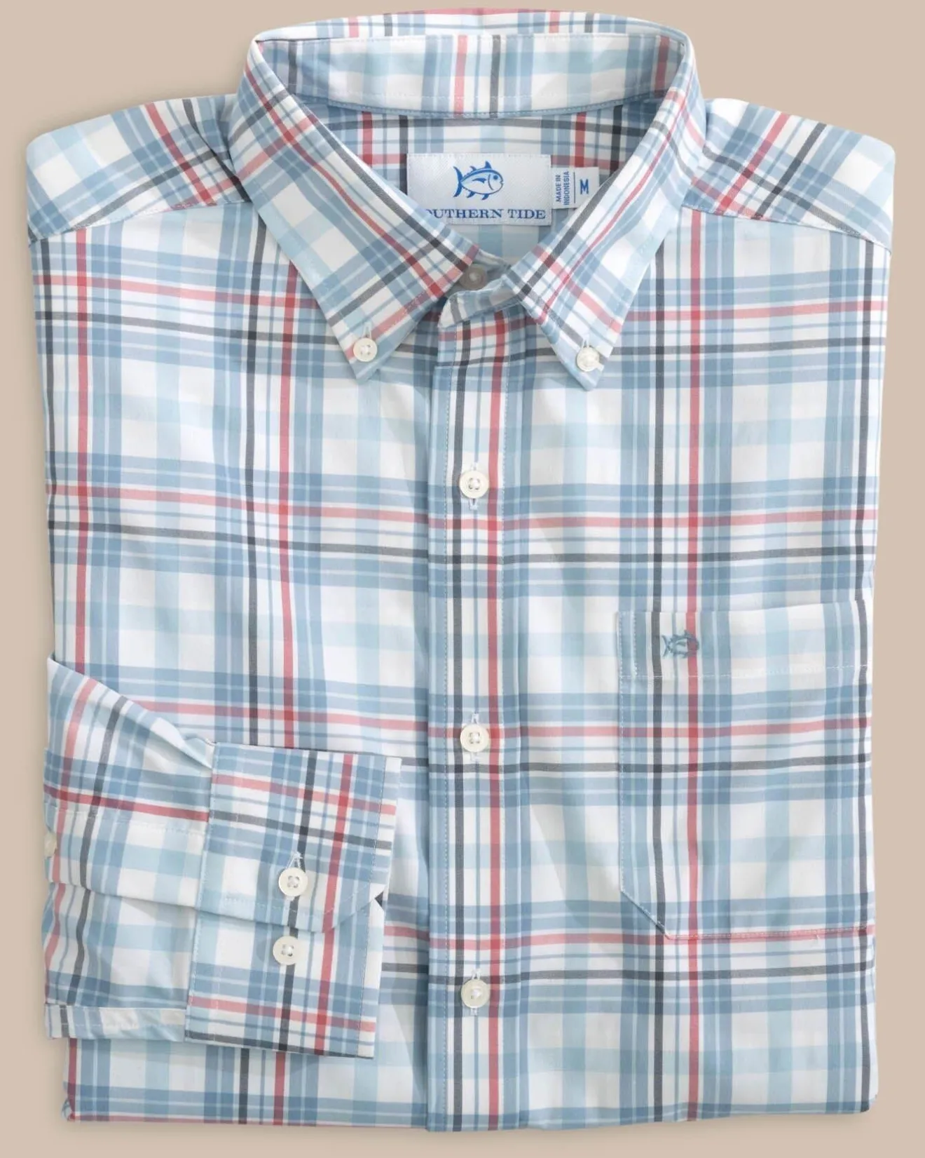 Durwood Plaid Intercoastal Sport Shirt<Southern Tide Best