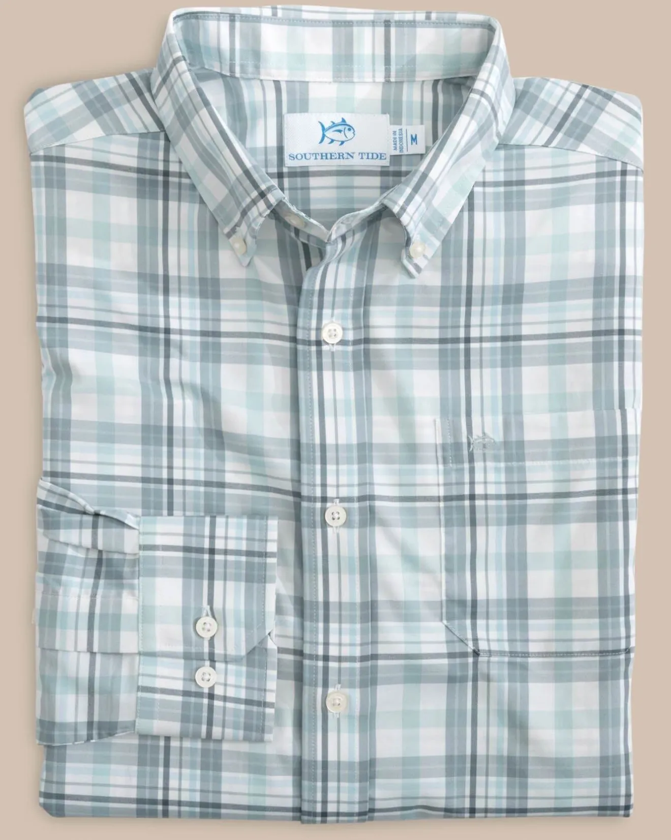 Durwood Plaid Intercoastal Sport Shirt<Southern Tide Best