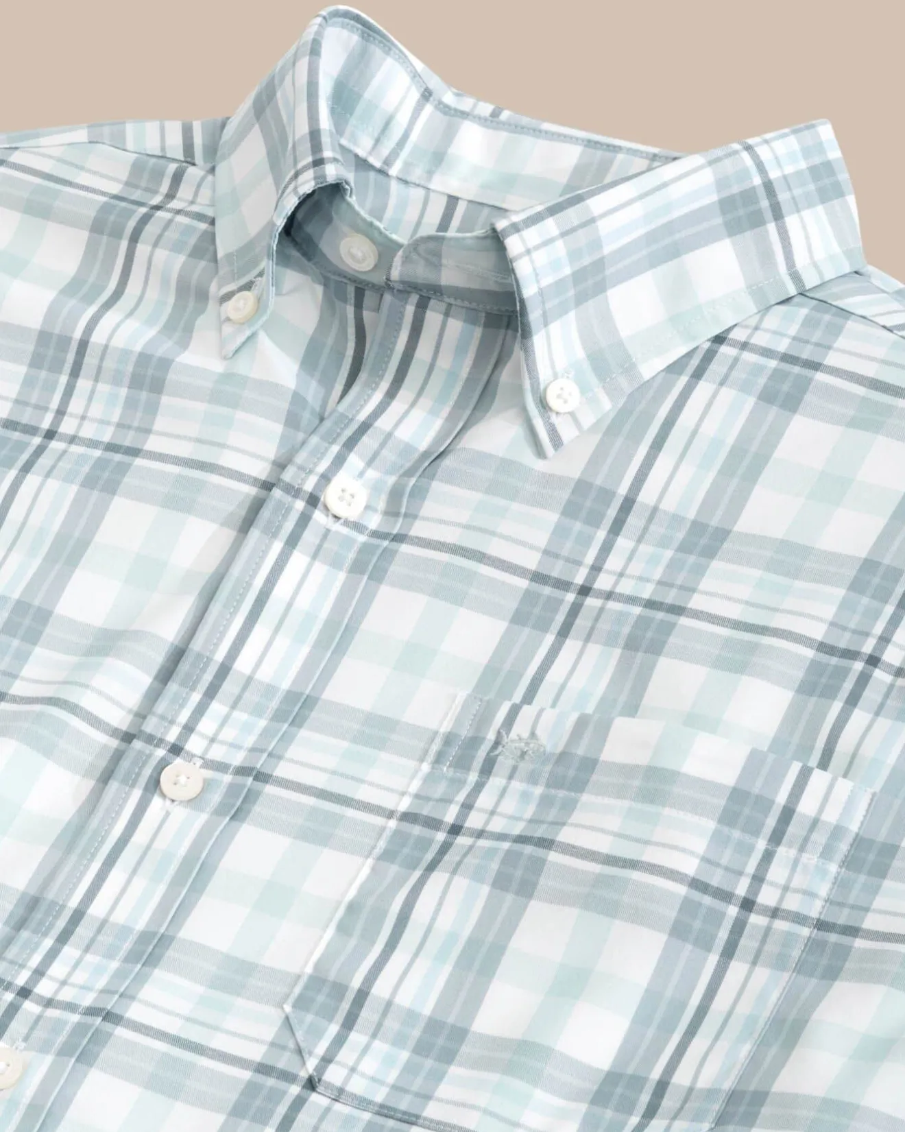 Durwood Plaid Intercoastal Sport Shirt<Southern Tide Best