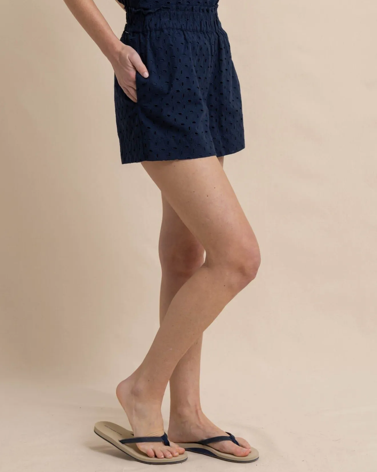Elyse Eyelet Short<Southern Tide Shop