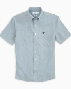 Florida Gators Short Sleeve Button Down Dock Shirt<Southern Tide Sale