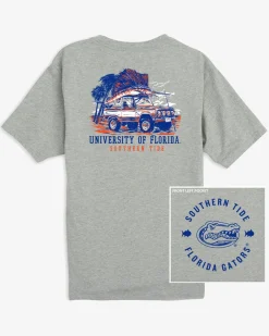 Florida Gators Trophy Catch Heather T-Shirt<Southern Tide Best