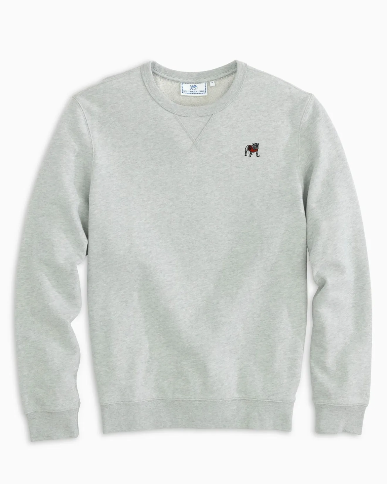 Georgia Bulldogs Upper Deck Pullover Sweatshirt<Southern Tide Clearance