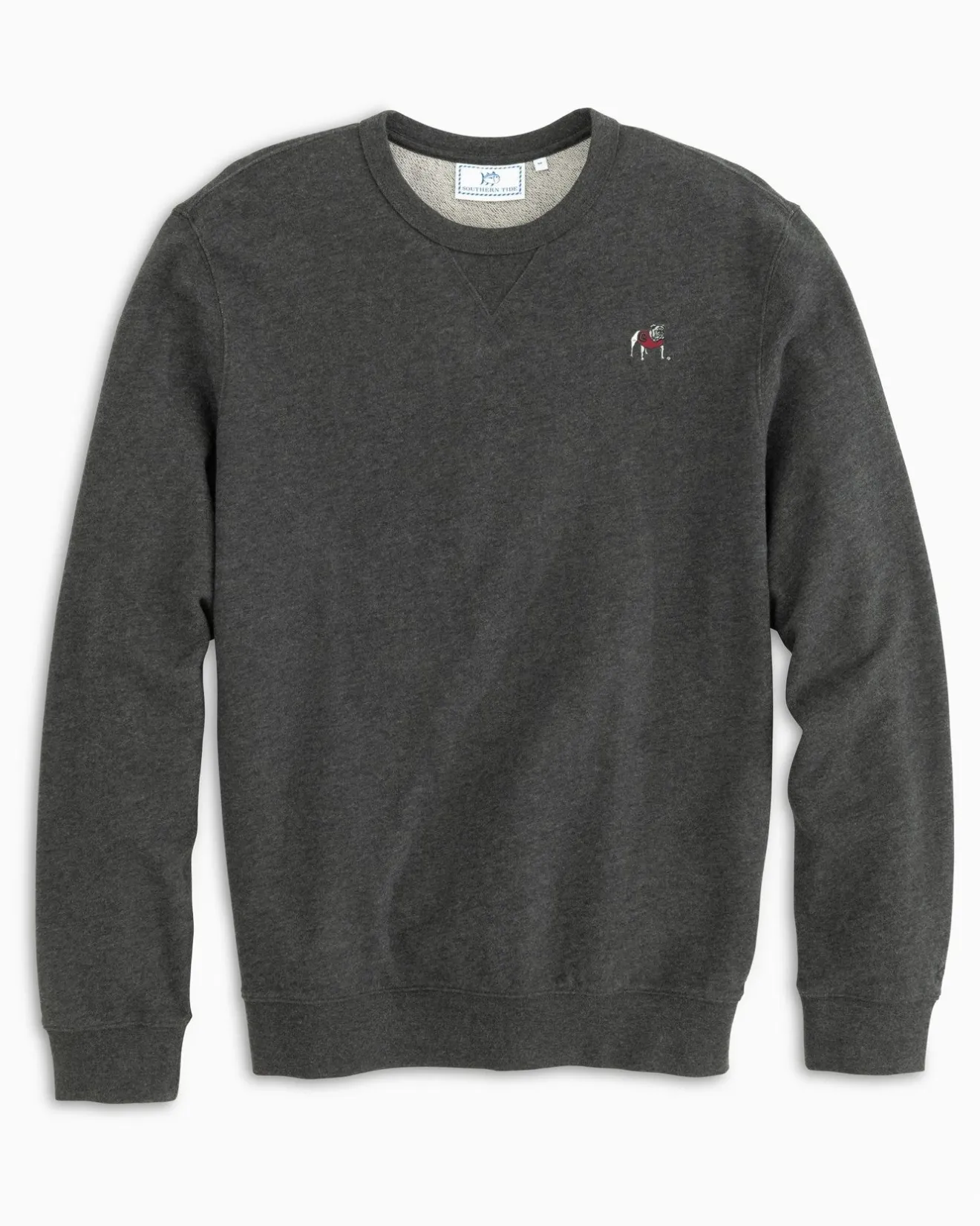 Georgia Bulldogs Upper Deck Pullover Sweatshirt<Southern Tide Clearance