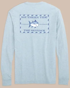 Heather Original Skipjack Long Sleeve T-Shirt<Southern Tide Flash Sale