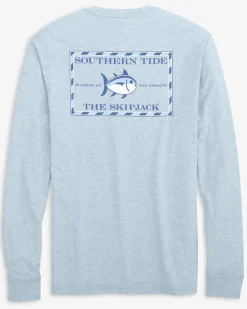 Heather Original Skipjack Long Sleeve T-Shirt<Southern Tide Flash Sale