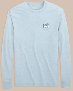 Heather Original Skipjack Long Sleeve T-Shirt<Southern Tide Flash Sale