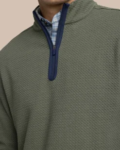 Heather Outbound Quarter Zip<Southern Tide Best Sale
