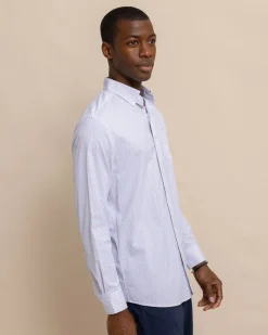 Intercoastal Falls Park Plaid Long Sleeve Sport Shirt<Southern Tide Clearance