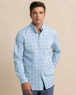 Intercoastal Primrose Plaid Long Sleeve Sport Shirt<Southern Tide Online