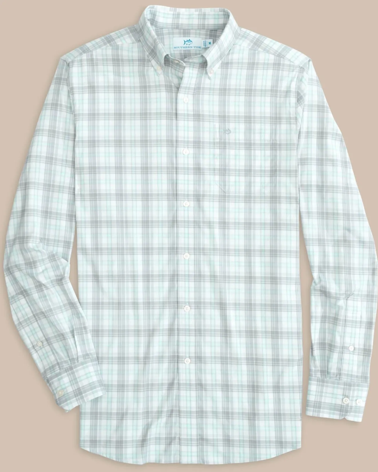 Intercoastal West End Plaid Long Sleeve Sport Shirt<Southern Tide Discount