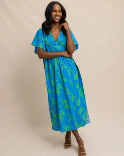 Journi Hour Of Flowers Caftan<Southern Tide Shop