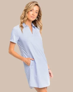 Kamryn Brrr°® Intercoastal Stripe Dress<Southern Tide Outlet