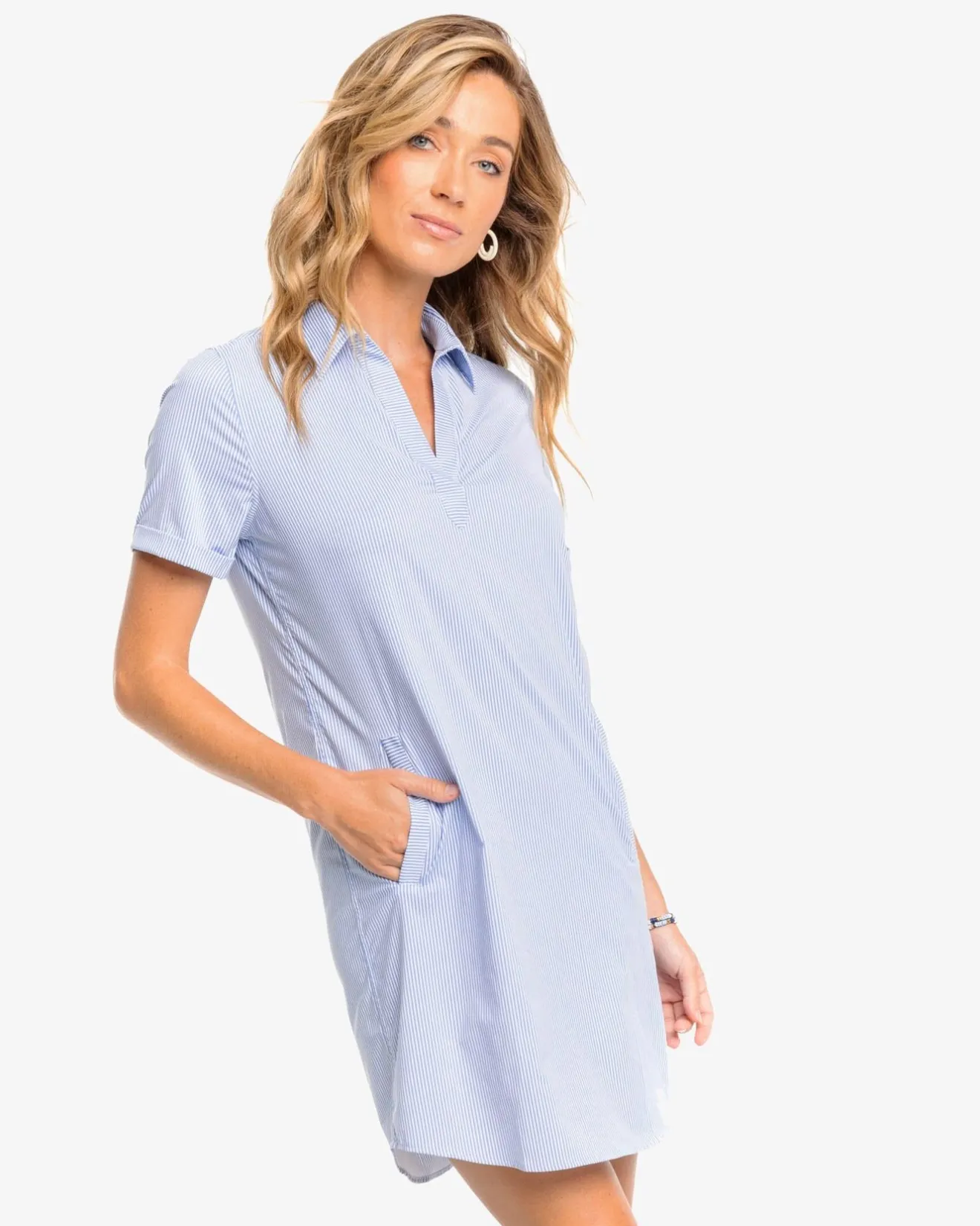 Kamryn Brrr°® Intercoastal Stripe Dress<Southern Tide Outlet