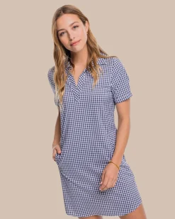 Kamryn Brrr Intercoastal Gingham Dress<Southern Tide Online