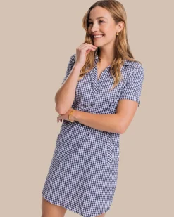 Kamryn Brrr Intercoastal Gingham Dress<Southern Tide Online