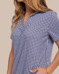 Kamryn Brrr Intercoastal Gingham Dress<Southern Tide Online