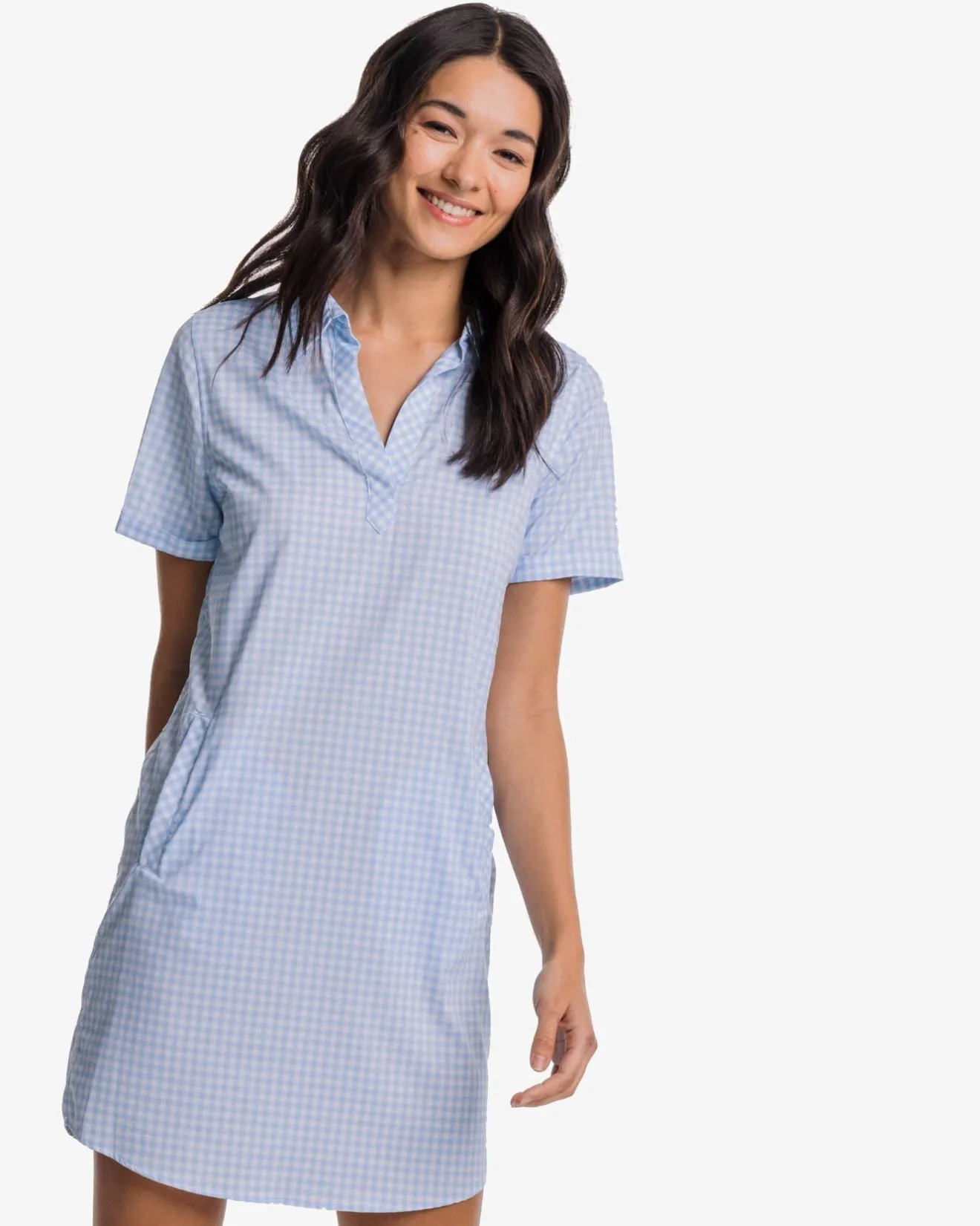 Kamryn Brrr Intercoastal Gingham Dress<Southern Tide Online